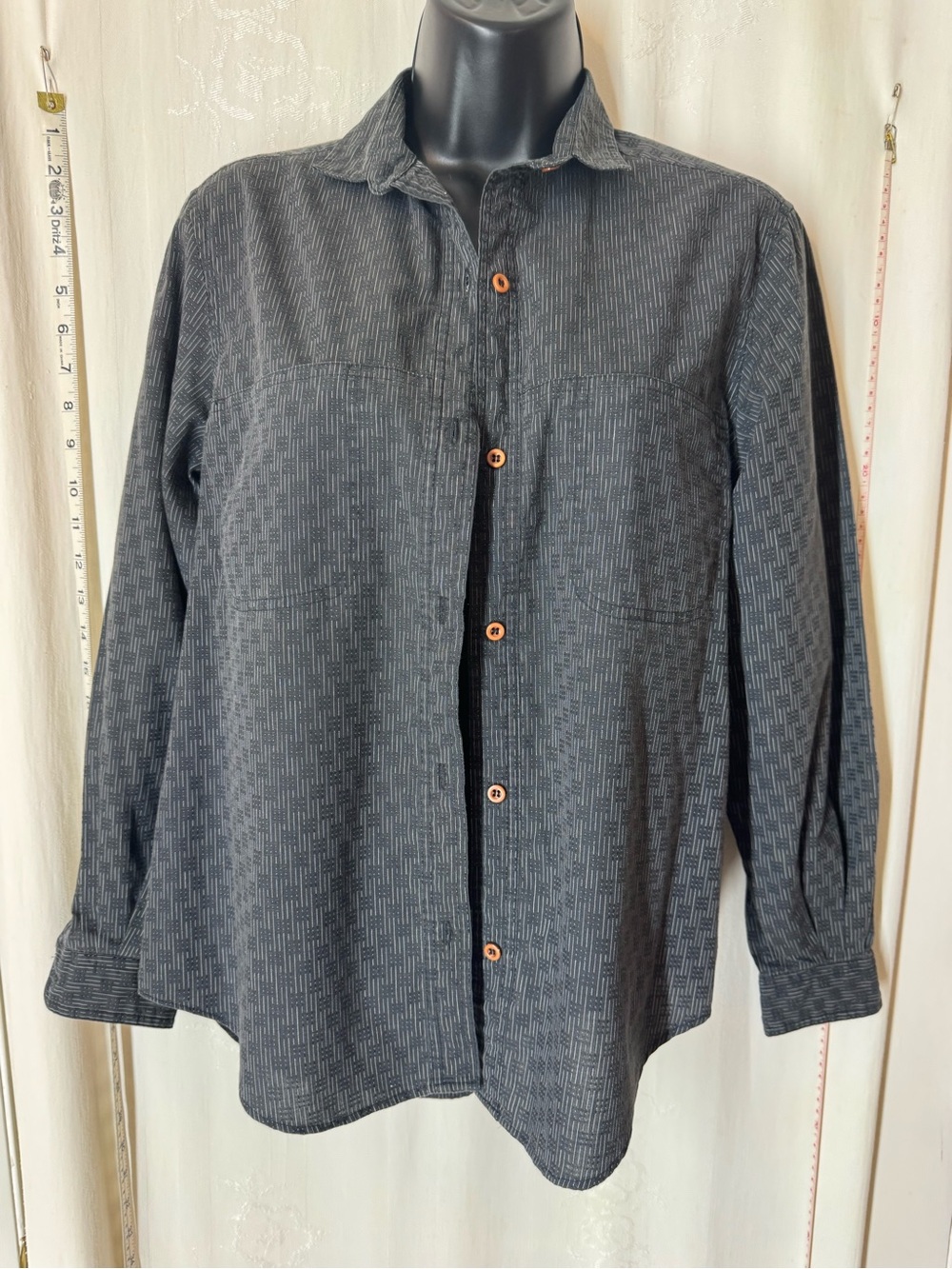 Vintage John Henry Women's Patterned Blouse